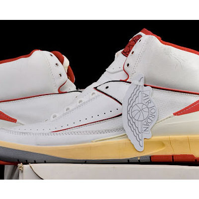 Things Done Changed...Quick  The Air Jordan 2 was the first Jordan model sneaker that didn’t feature Nike’s patented “Swoosh” logo. They did, however, feature the word “Nike” on the back heel, bottom of the sole and insoles.